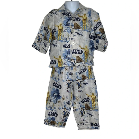 Pottery Barn kids Star Wars toddler pajama set sz 2T - Picture 1 of 2